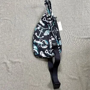 Vera Bradley Blue Nautical Sling Bag Backpack Lighten Up Essential Shore Enough Vera Bradley | Bags | Vera Bradley Shore Enough Lighten Up  main image 3